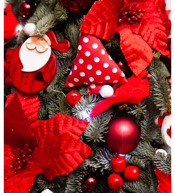 Christmas tree Red Star (100 cm) – photo #3