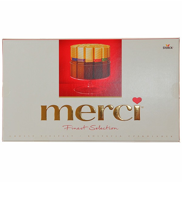 Набор шоколадных конфет Merci (Германия, 400гр) – фото № 1