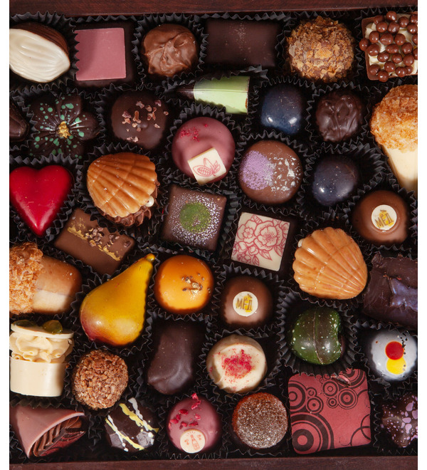 Handmade sweets from premium chocolate Spring box BIG – photo #2