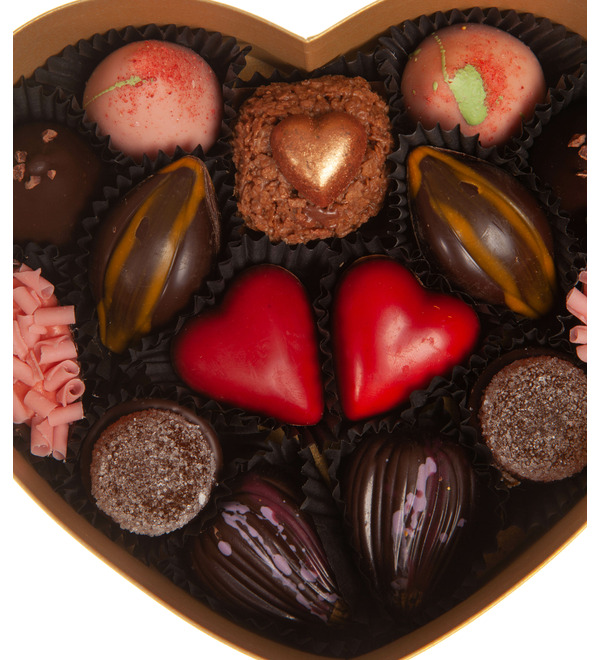 Конфеты ручной работы из премиального шоколада Воздушный поцелуй – фото № 2