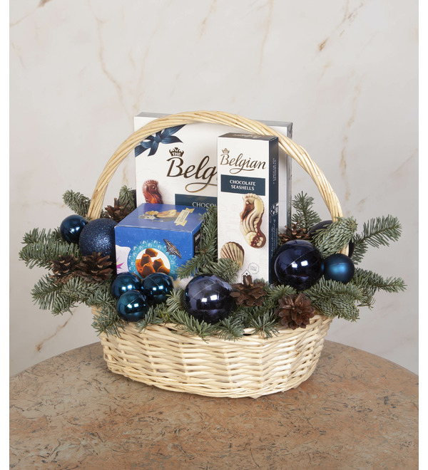 Подарочная корзина Снежное мерцание – фото № 3