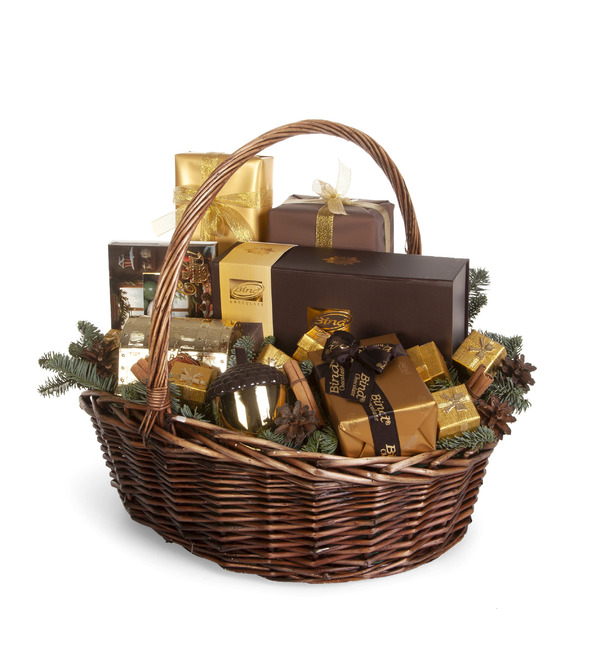 Подарочная корзина Золотые мгновения Нового Года – фото № 5