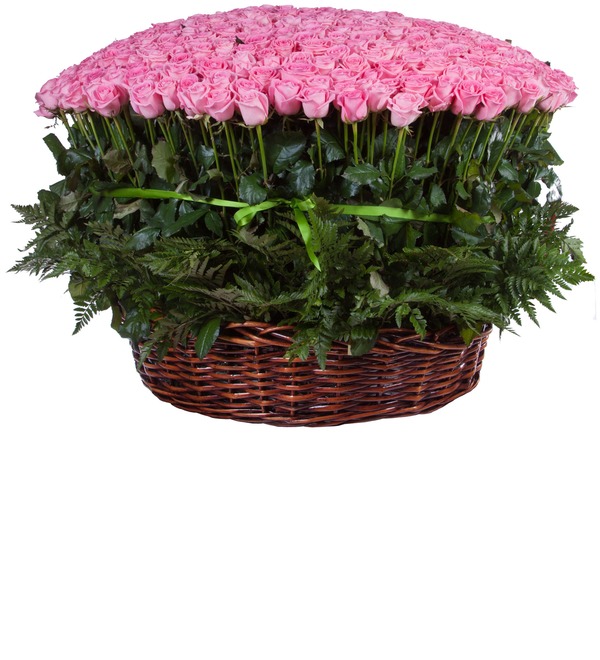 Композиция из 501 розовой розы Самой любимой AR639 HAS – фото № 3