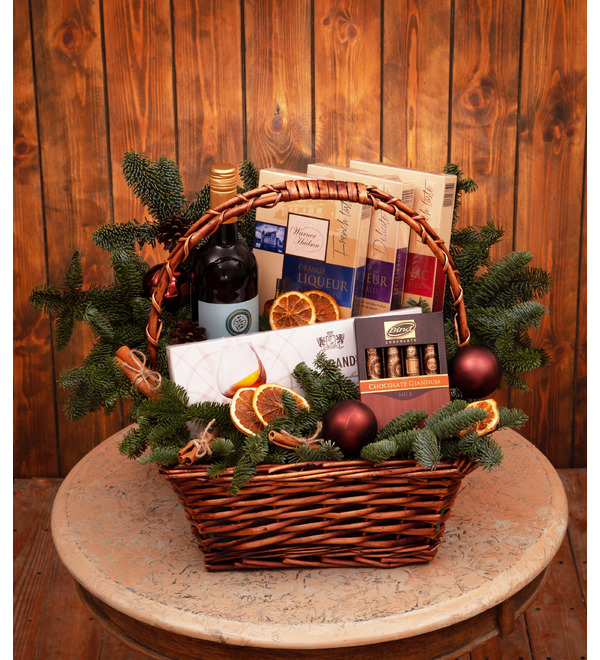 Gift basket We celebrate the holiday – photo #1