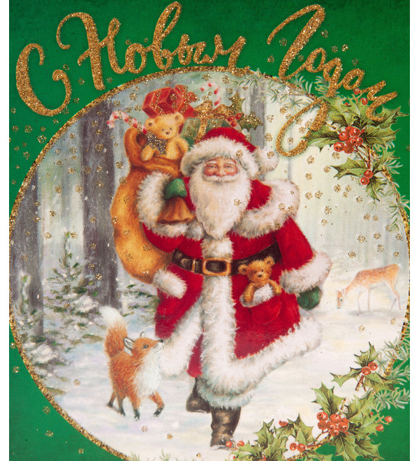 Открытка ручной работы С Новым Годом! OTK3632 – фото № 3