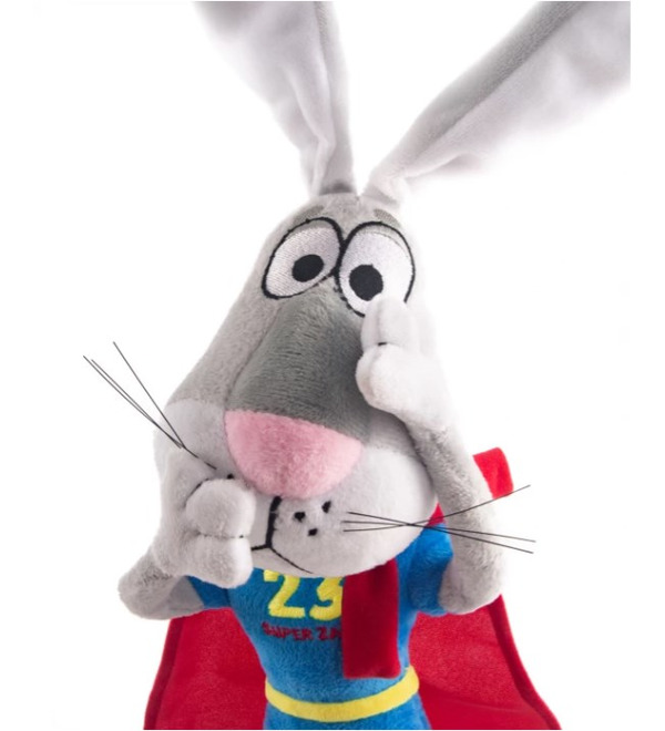 Soft toy Super Hare (41 cm) – photo #4