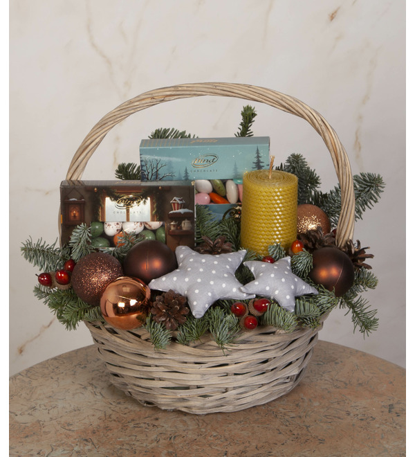 Подарочная корзина Искры праздника – фото № 1