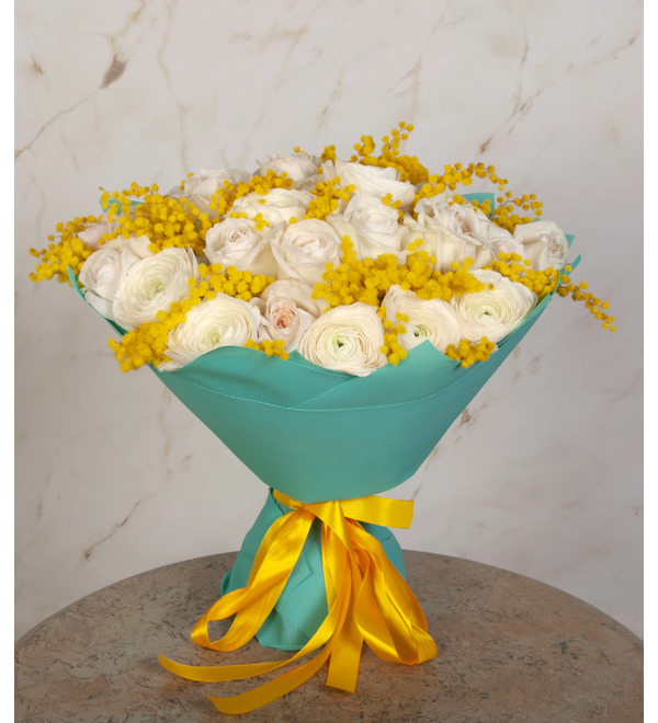 Букет-трио Блики янтаря – фото № 3