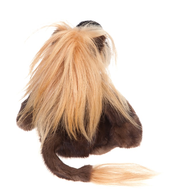 Toy made of natural mink fur Lion – photo #5