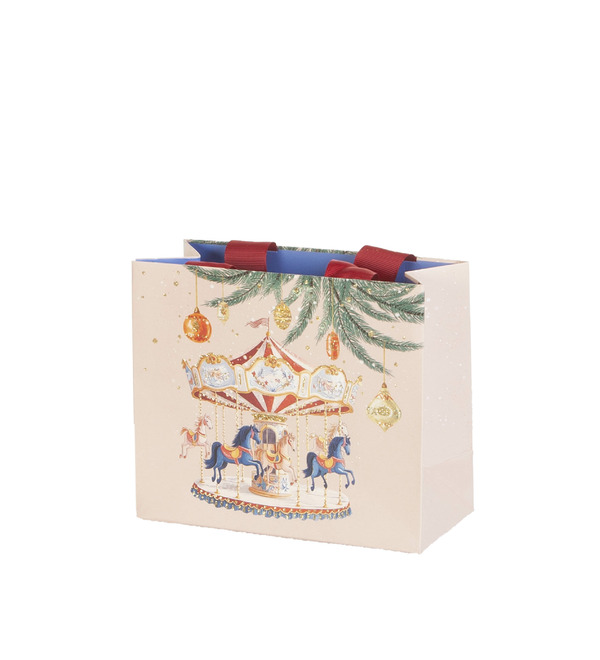Подарочный пакет мини Карусель – фото № 1