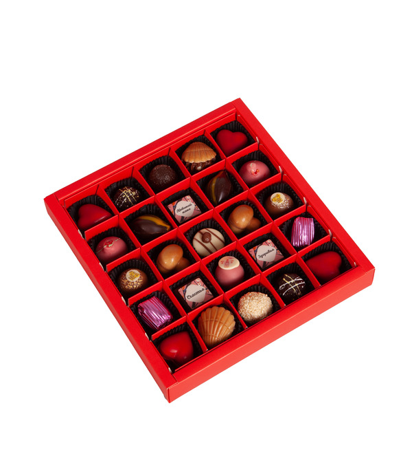 Конфеты ручной работы из бельгийского шоколада Любимой маме – фото № 4