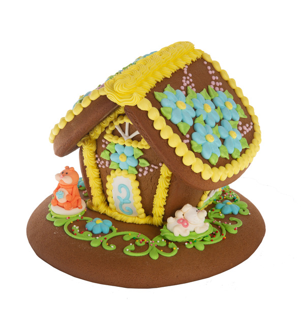 Gingerbread house Flower – photo #1