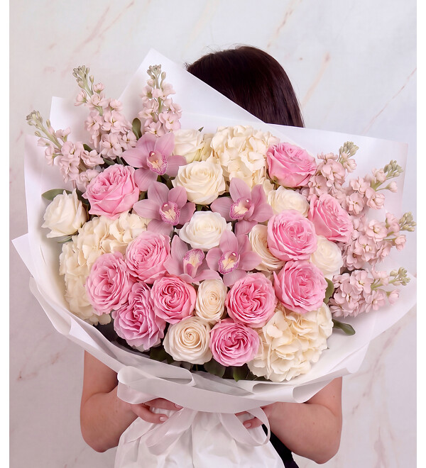 Bouquet-orchestra Powder of the Morning Dawn – photo #1