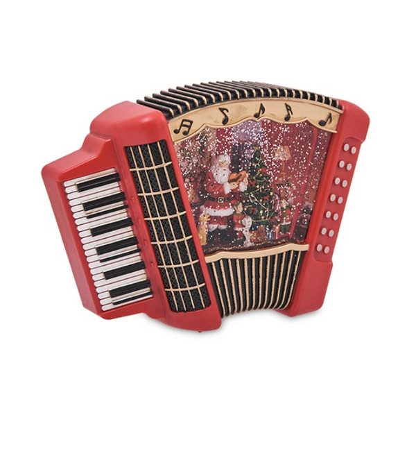 Новогодняя миниатюра с подсветкой Аккордеон – фото № 2