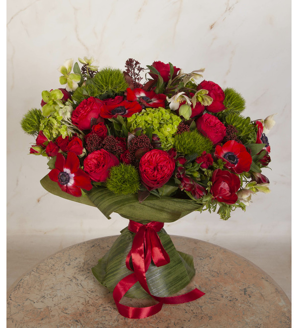 Букет-оркестр Пламя страстей – фото № 1