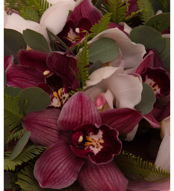 Букет-дуэт Аромат орхидей (15,25,35,51,75 или 101) – фото № 2