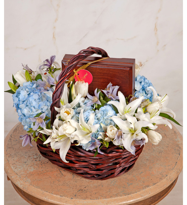 Gift basket Blossoming of feelings – photo #1