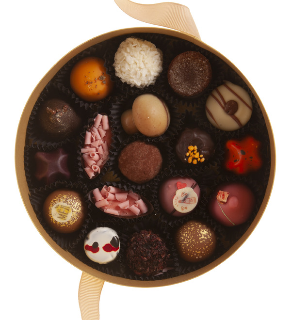 Конфеты ручной работы из бельгийского шоколада Счастье – фото № 1