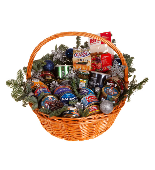 Gift basket Christmas table – photo #5