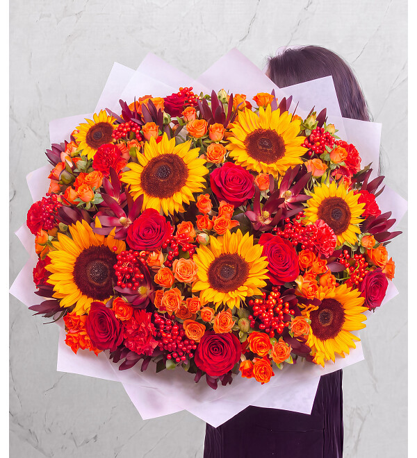 Bouquet-orchestra Plexus of the Sun – photo #1