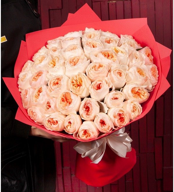 Bouquet-solo David Austin Juliet (15,25,51 or 75) – photo #1