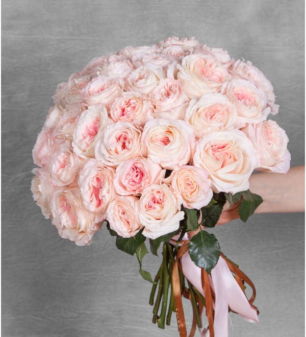 Букет-соло пионовидных роз Mayras Bridal (15,25,35,51,75 или 101) – фото № 1