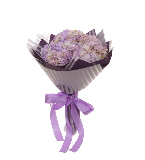 Solo bouquet of purple hydrangeas (5,7,9,15,21,25 or 35) – photo #5