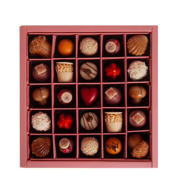 Конфеты ручной работы из бельгийского шоколада Признание – фото № 1