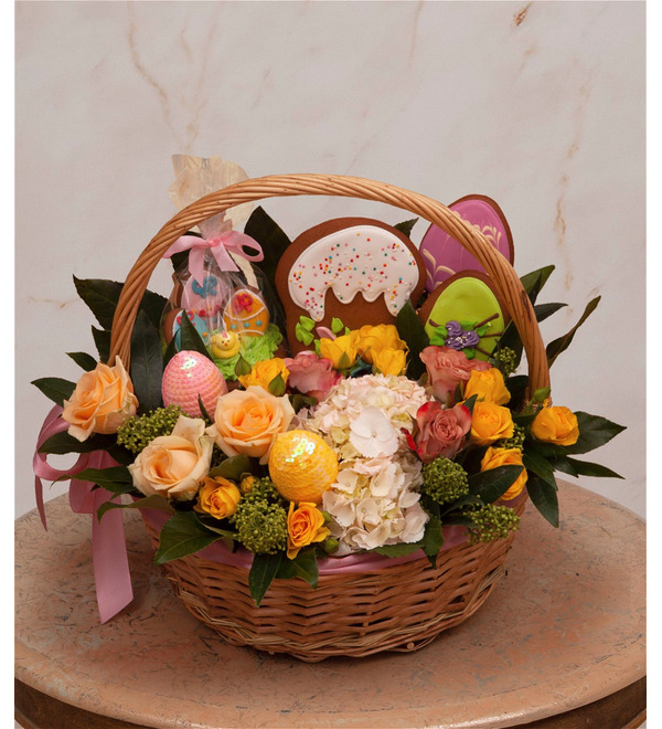 Подарочная корзина Кулич – фото № 1