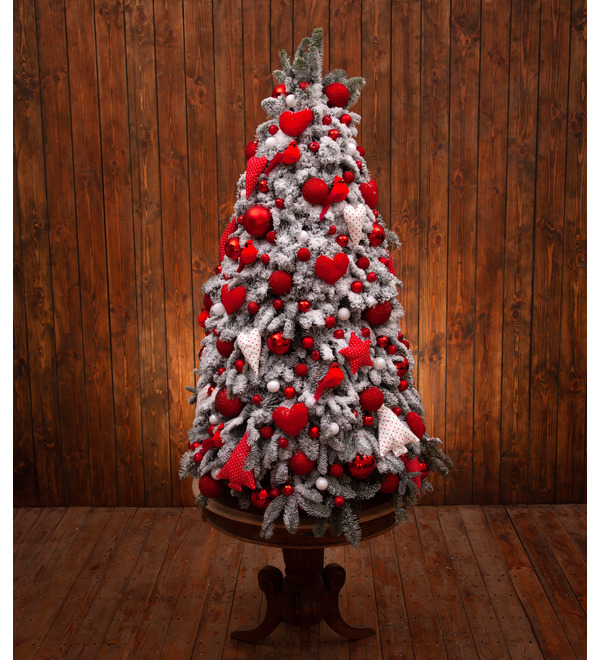 Christmas tree Snow decoration (110 cm) – photo #1
