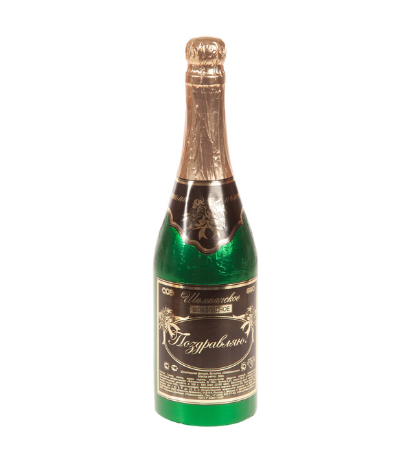 Figured chocolate Bottle of champagne – photo #1