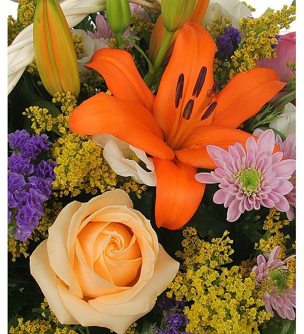 Arrangement of cut flowers Sweet kiss ZA D3 MID – photo #5