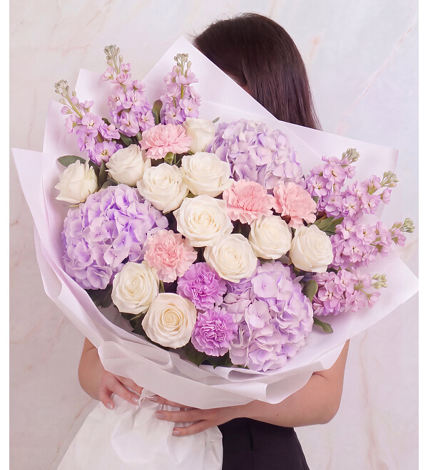 Bouquet-orchestra Lavender Tenderness – photo #1