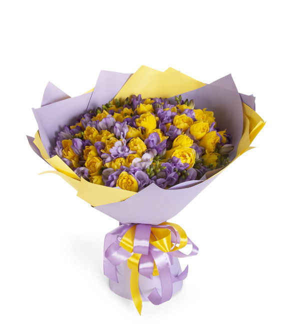 Букет-дуэт Весенние песни (25,35,51,75, 101 или 151) – фото № 5