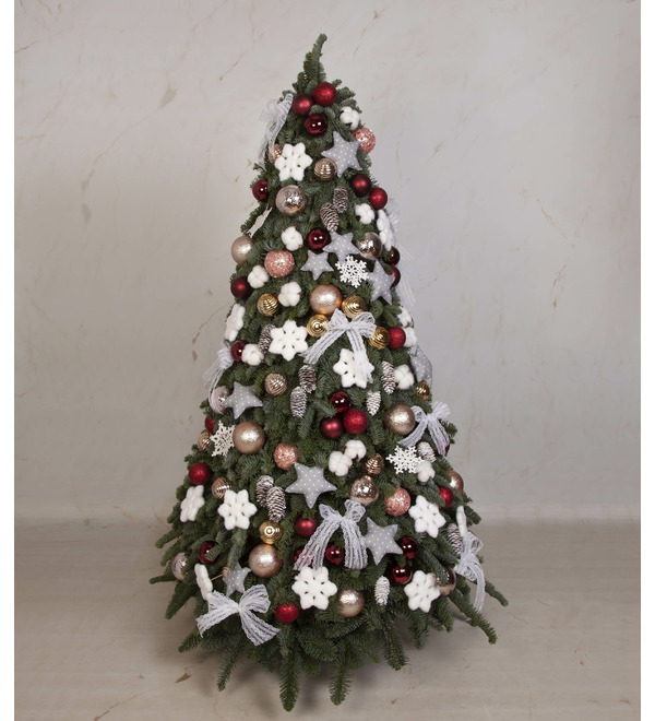 Ёлка премиум Снежинки декабря (110,150 или 200 см) – фото № 1