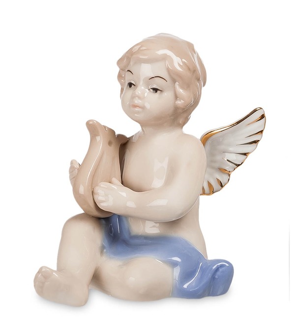 Figurine Angel-musician (Pavone) – photo #1