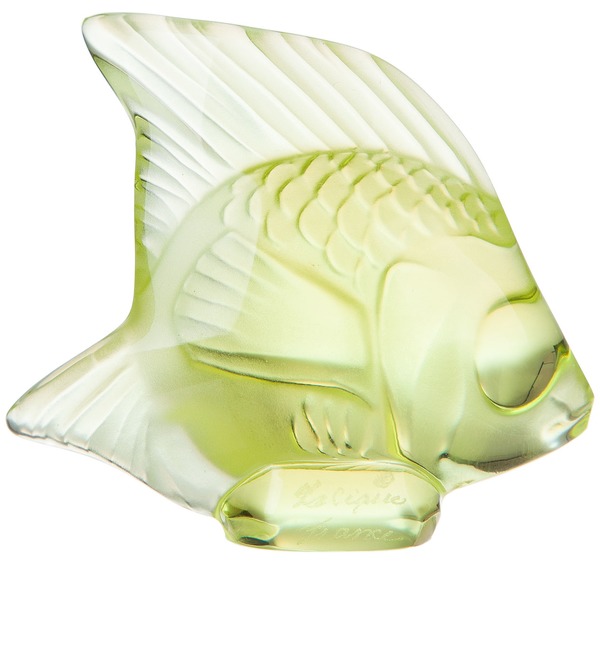 Хрустальная статуэтка Рыбка (св-желтый) (LALIQUE, Франция) – фото № 2