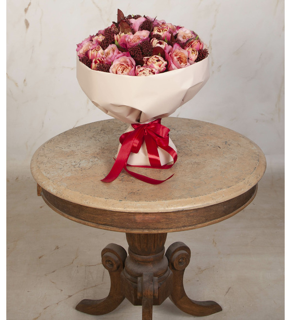 Букет-трио Розовый шарм – фото № 4