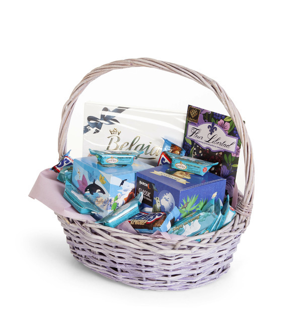 Подарочная корзина Шоколадное ассорти – фото № 5