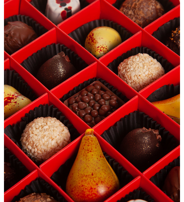 Конфеты ручной работы из бельгийского шоколада Элегантность – фото № 2