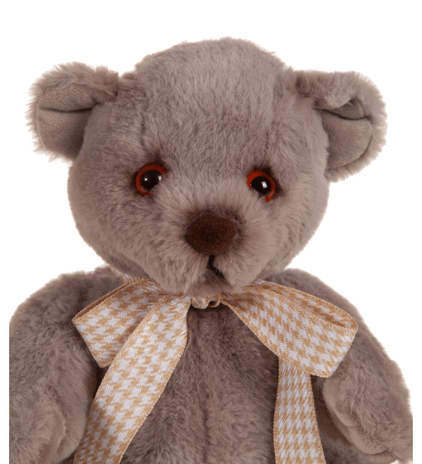 Handmade toy Little gray bear (30 cm) – photo #2