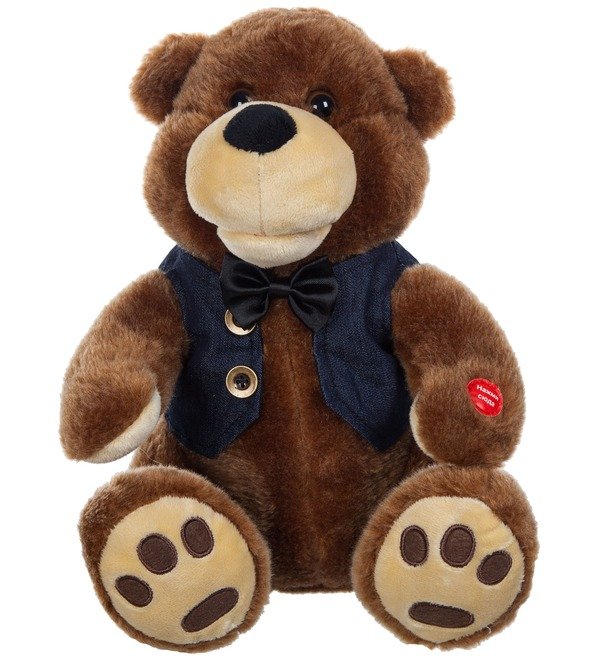 Musical toy Romantic Teddy Bear (28 cm) – photo #1