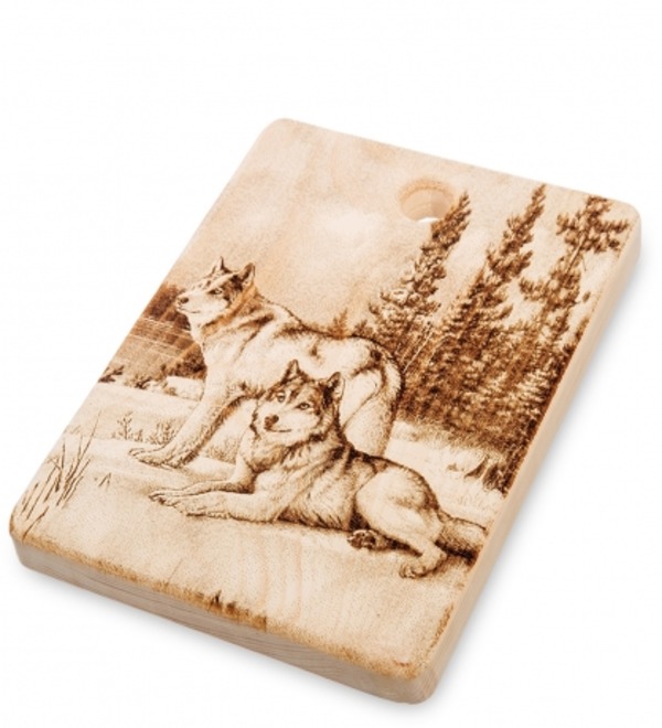 Cutting board Wolves – photo #2