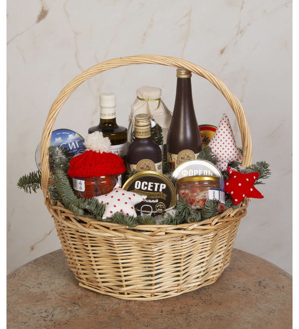 Подарочная корзина Деликатесная – фото № 1