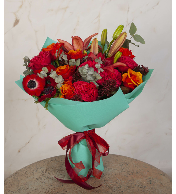 Букет-оркестр Огненный вихрь – фото № 3