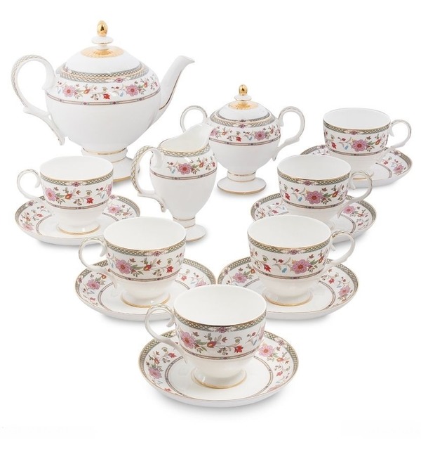 Tea set for 6 persons Milano Marittima Pavone – photo #1