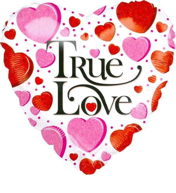 Фольгированный шар True Love HB3 LA- – фото № 1