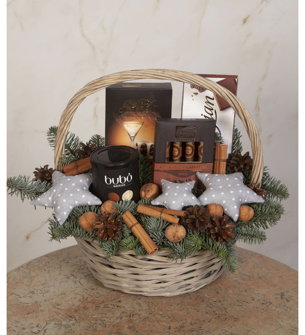 Подарочная корзина Тёплый вечер – фото № 1