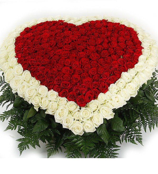 Composition Happy Love (101, 301 or 501 roses) CY AR608 KOU – photo #2