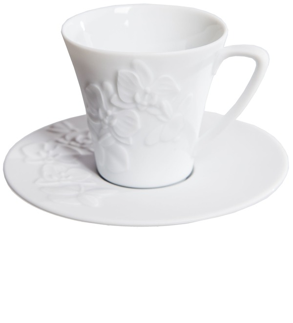 Gift set for coffee Orchids Haviland – photo #2